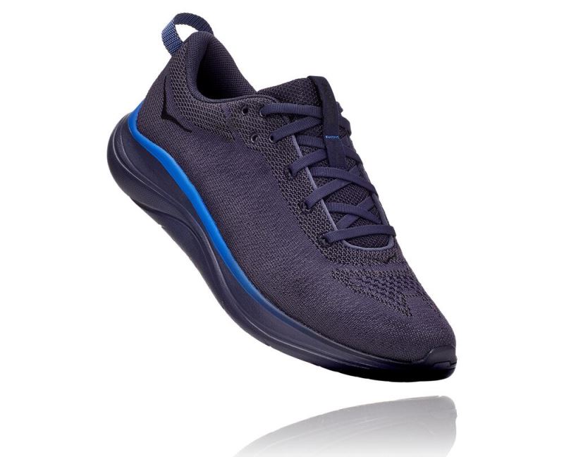 Hoka One One Hupana Flow - Tenis Corrida Largos Homem Escuro Cinzentas | PT-1RITkgJ